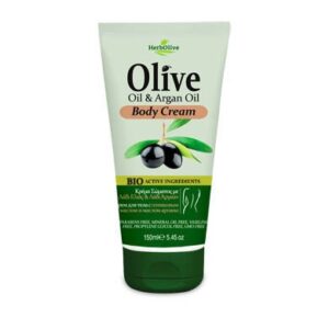 HERBOLIVE Body Cream “Κρέμα Σώματος με Λάδι Ελιάς & Argan Oil” 150ml