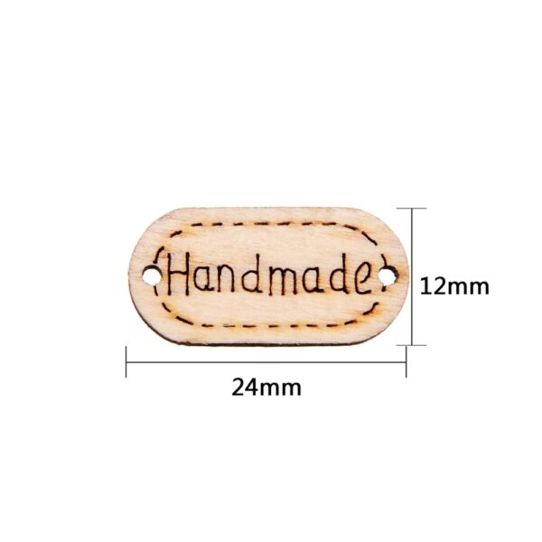 Ξύλινα ταμπελάκια “Handmade”